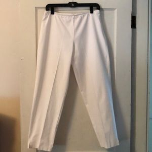Eileen Fisher white cotton pants